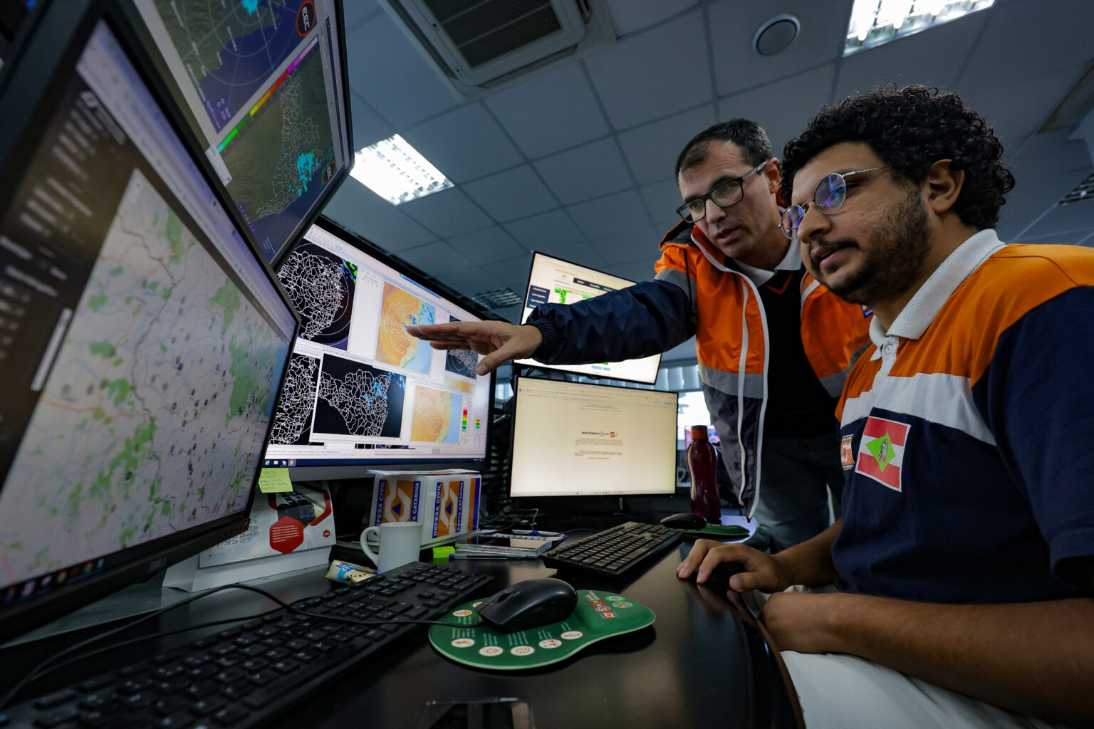 Governo de SC reativa Centro Integrado de Operações da Defesa Civil