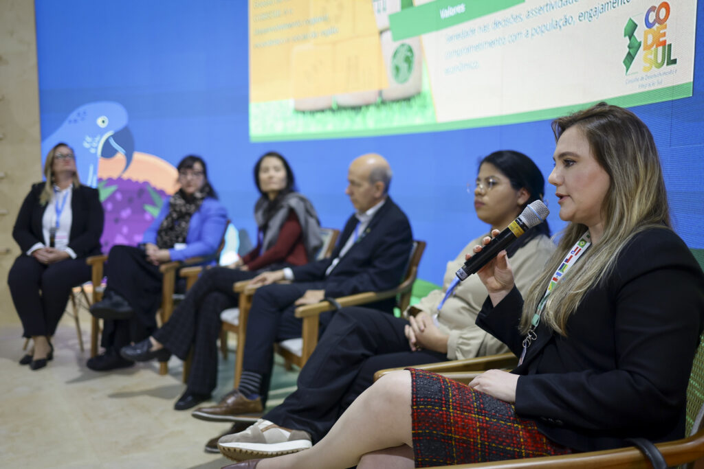 Secretária do Codesul apresenta painel sobre conservação dos biomas na COP-29