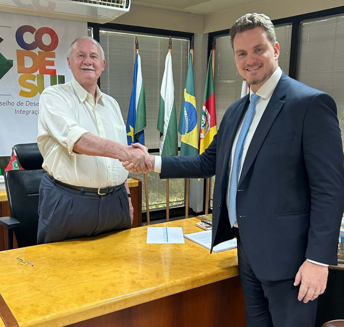 Orlando Pessuti se despede do CODESUL