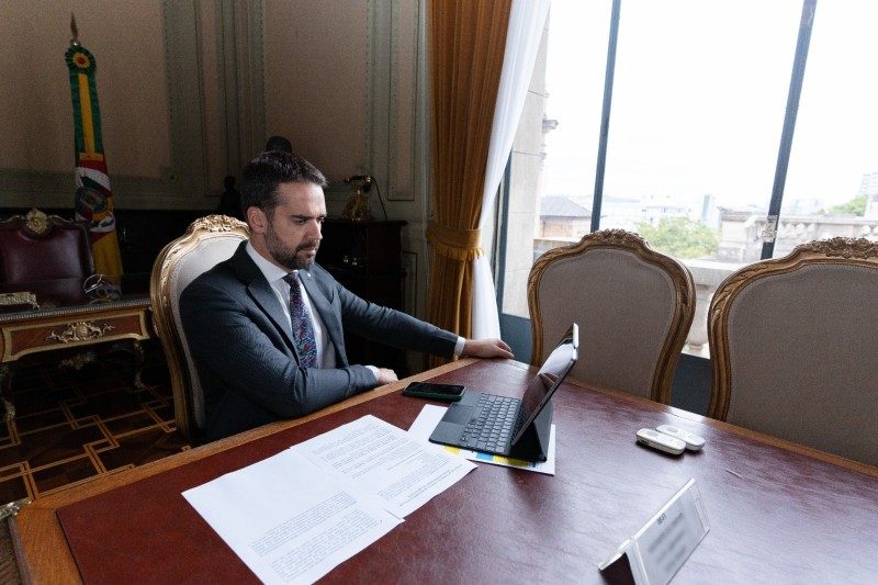 Eduardo Leite toma posse como presidente do Codesul