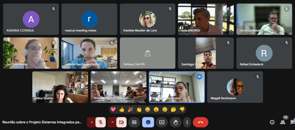 GT do Clima e Banco Mundial realizam nova reunião